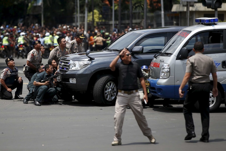 Aftermath of Jakarta blasts, Indonesia