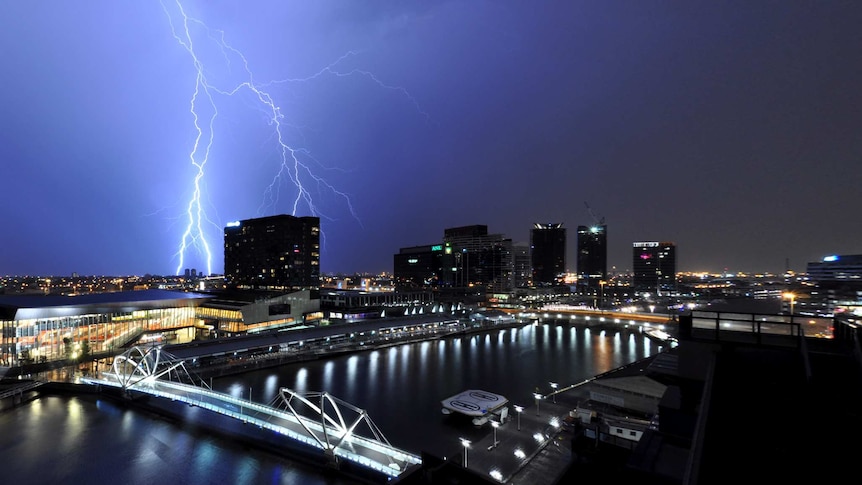 Lightning, Melbourne