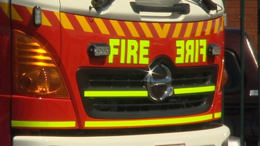 Tasmania fire service truck