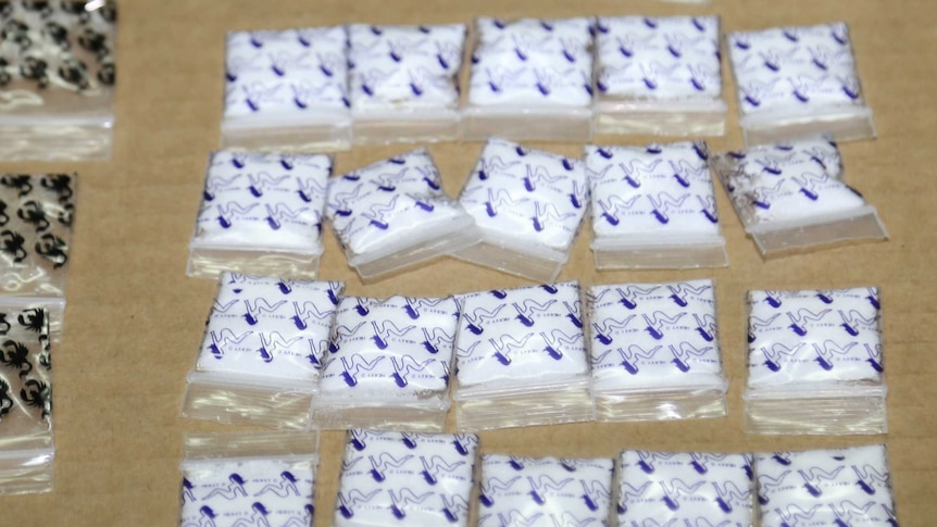 Cocaine seized by police in the operation
