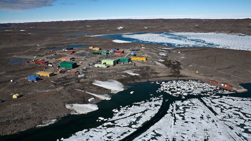 Davis Station in the Australian Antarctic Territory