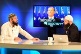 Sheikh Wesam Charkawi interviewed by presenter Malaz Majanni