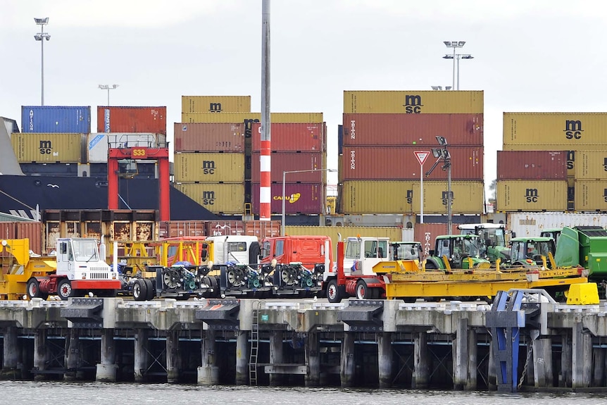 Appleton Dock at the Port of Melbourne