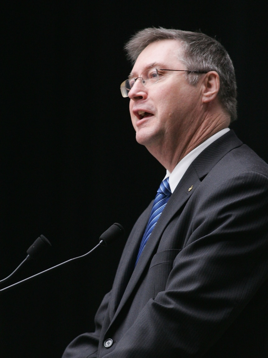 Attorney-General Greg Smith (pictured) has a long-time association with Finian Egan (file photo)