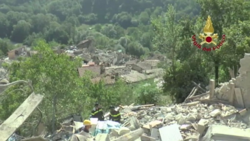 Earthquake reduces Italian communities to rubble