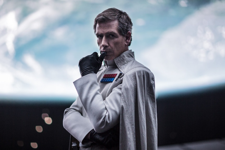 Ben Mendelsohn as Imperial weapons director Orson Krennic in Rogue One, 2016
