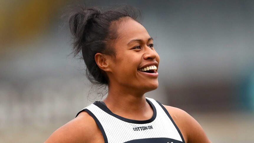 Carlton AFLW defender Vaomua “Mua” Laloifi.