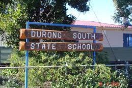 A sign saying Durong South State School