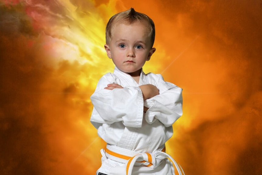 Ethan Fenn karate kid