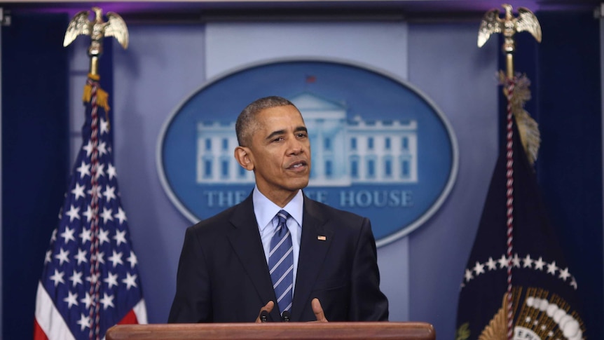 Barack Obama delivers his final news conference.