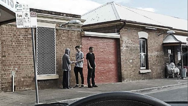 NSW Police Ice advertising campaign street scene