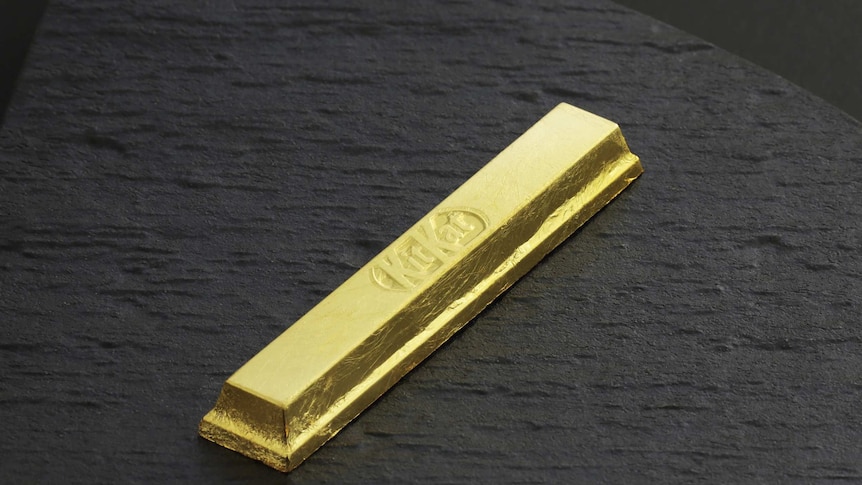 Nestle Japan's new Sublime Gold KitKat