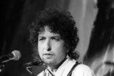 Folksinger Bob Dylan