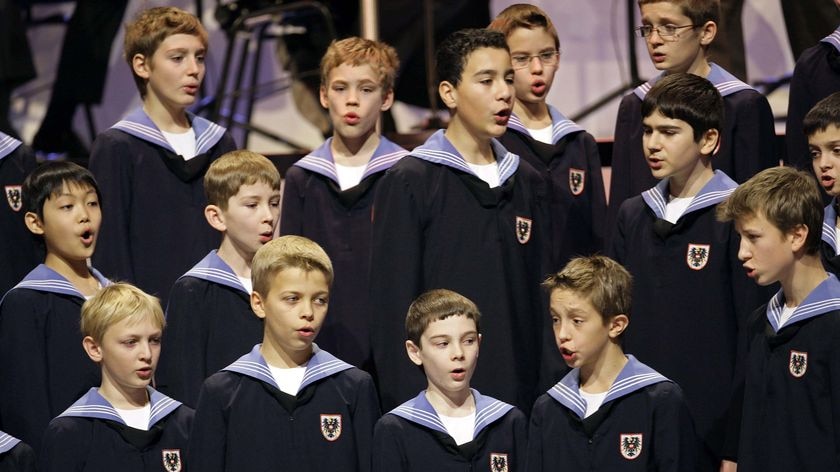 The Vienna Boys' Choir perform