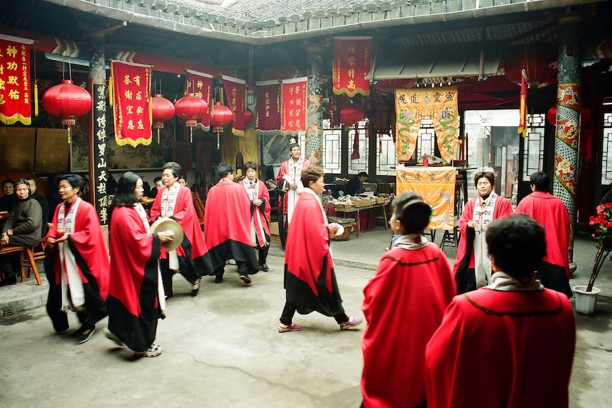 Ritual Pacing in Xuanling Daoist Temple