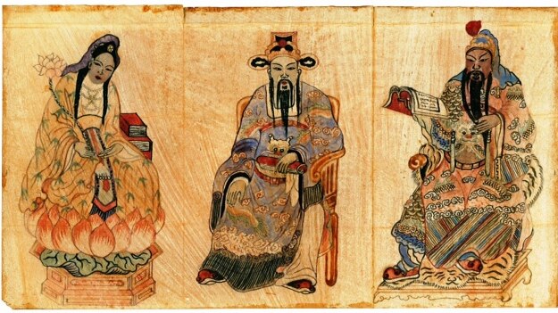 Three wise kings painting