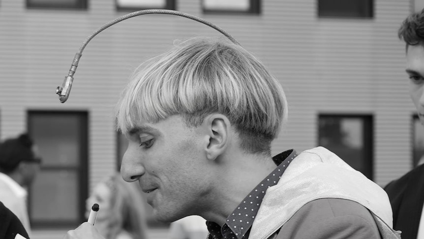 Self described 'Human cyborg' Neil Harbisson