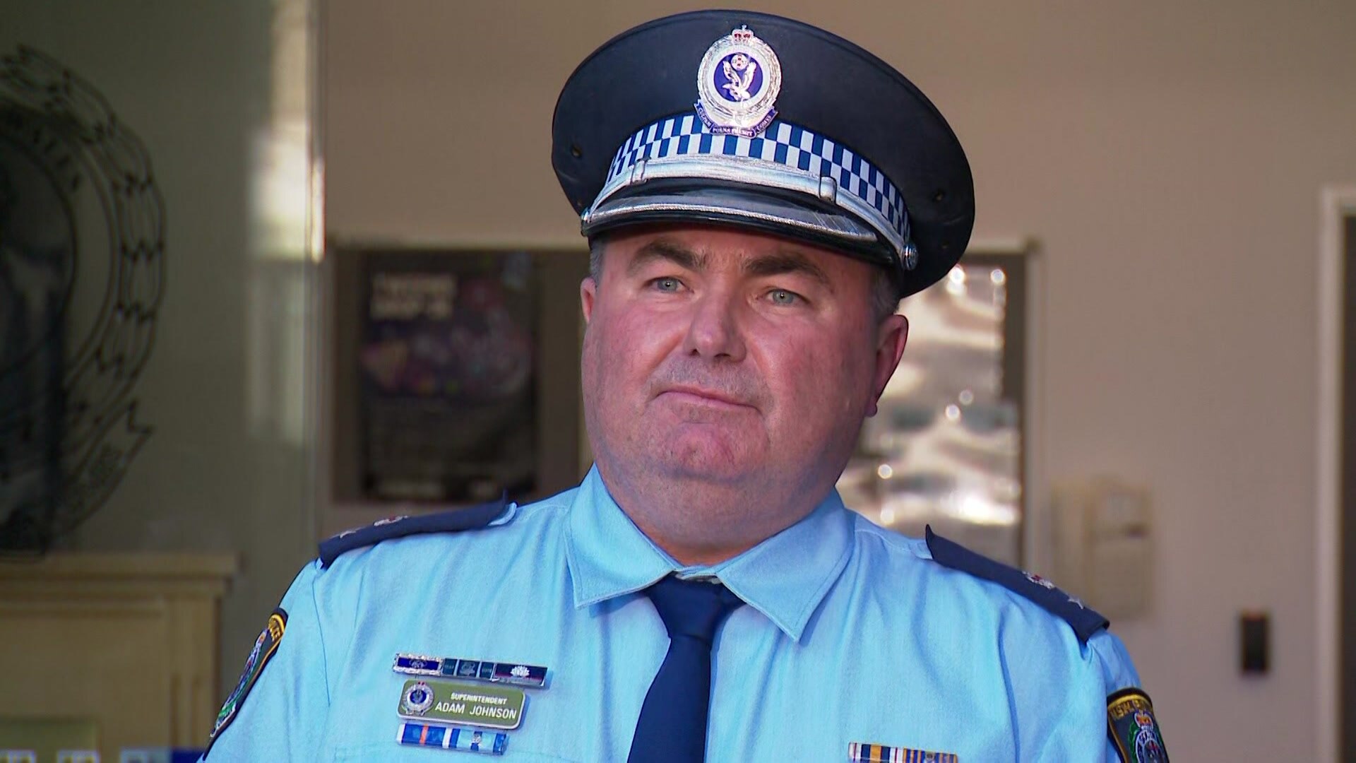 Detective Superintendent Adam Johnson