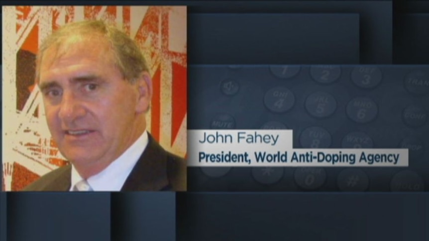 WADA president John Fahey speaks about the Armstrong affair