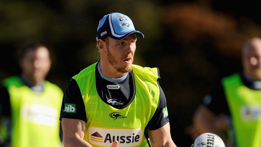 Luke Lewis ... eager to get back into the Blues fold. (file photo)