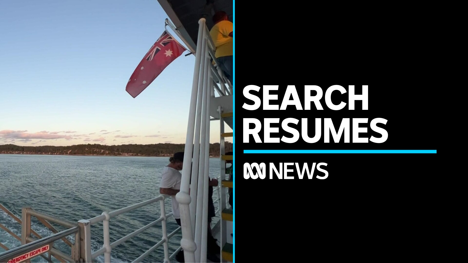 Air and sea search resumes for man missing off Queensland coast - ABC News