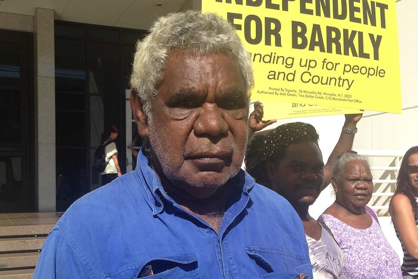 Borroloola Aboriginal elder Jack Green.