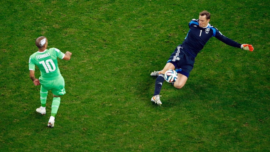 Neuer mops up at the back for Germany