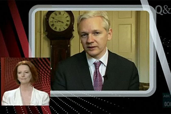 Assange on QandA