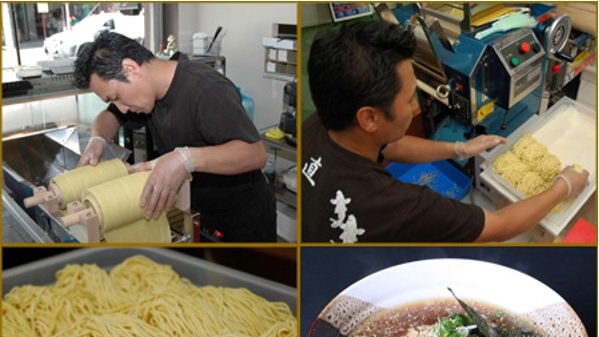 Nao Kobayashi makes ramen noodles