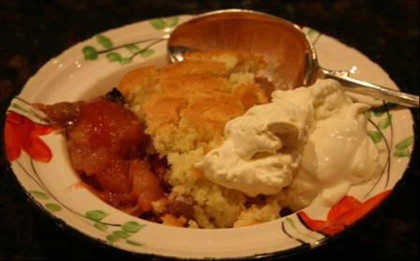 Rhubarb and apple pudding - ABC News