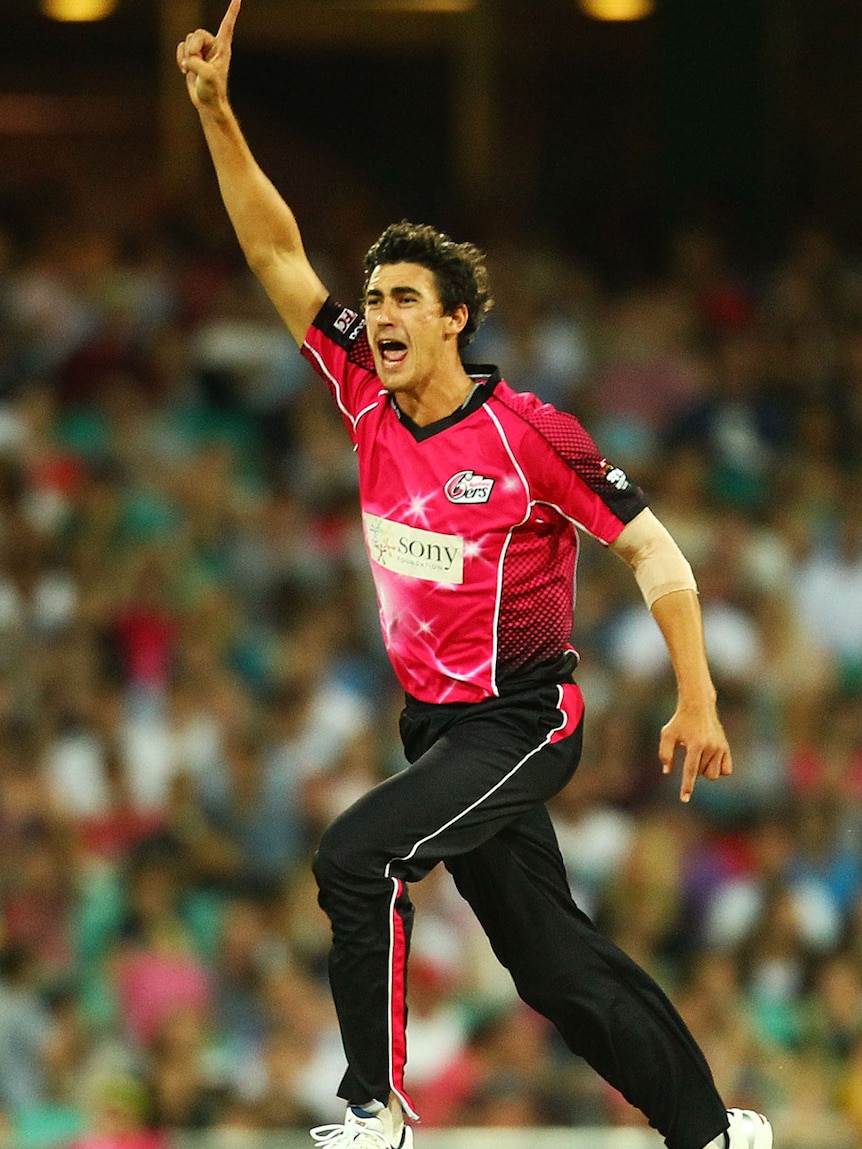Mitchell Starc was on fire against the Scorchers