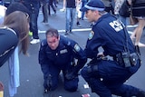 Police officer injured in Sydney protest
