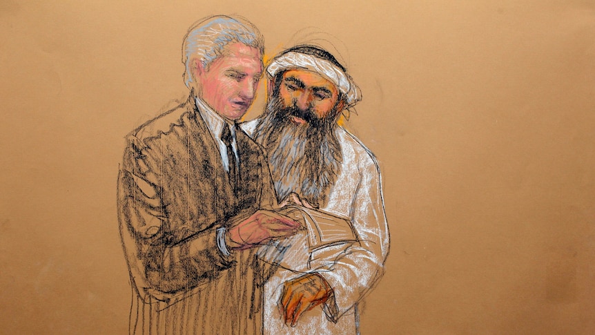 Accused 9/11 masterminde Khalid Sheik Mohammed