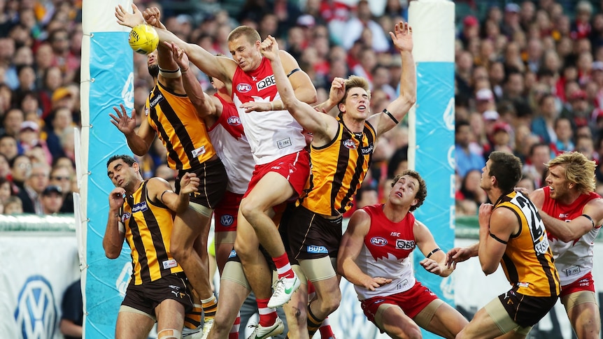 Flying high ... Hawthorn heads into its clash with Collingwood full of confidence