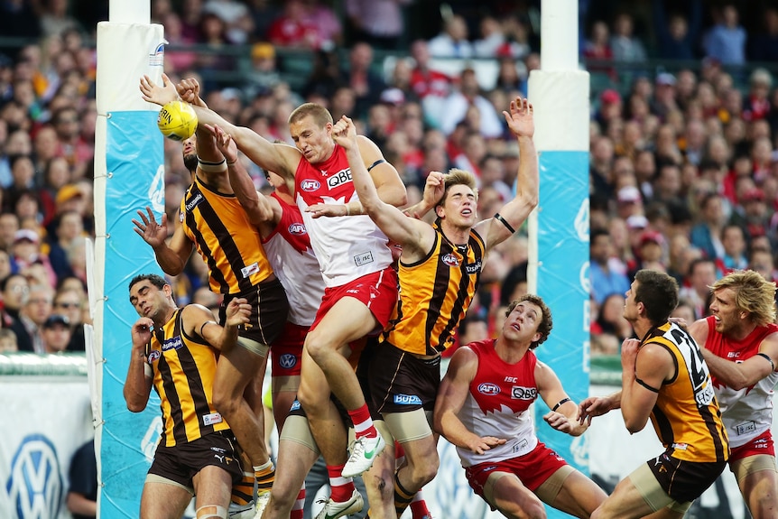 Hawthorn prevailed in one of the matches of the season at the SCG.
