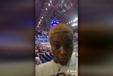 TikTok user celebrates successful campaign to empty rally