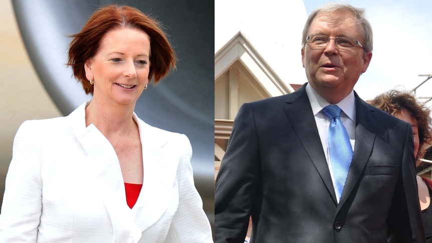 Julia Gillard and Kevin Rudd