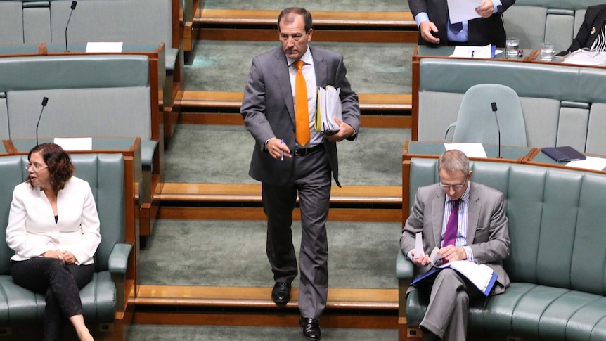 Mal Brough in Parliament House