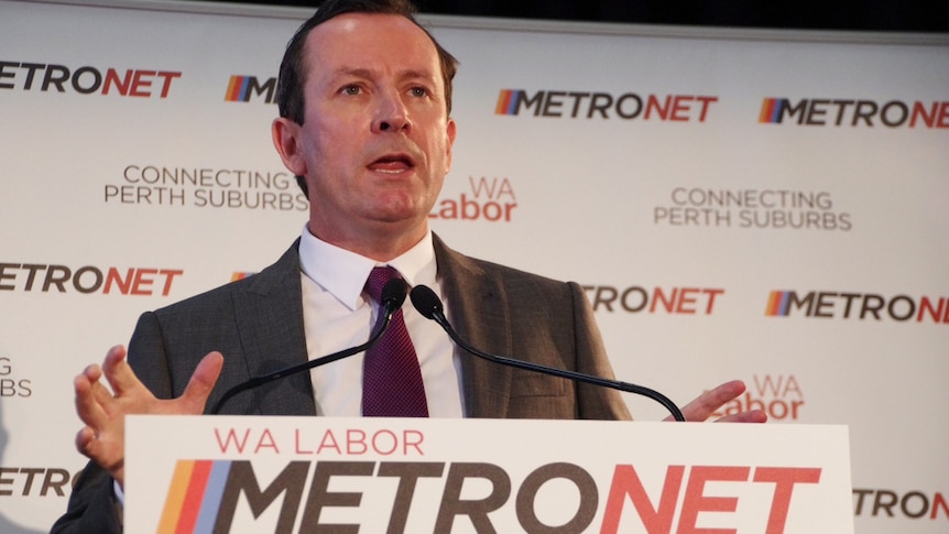 Mark McGowan addresses WA Labor conference