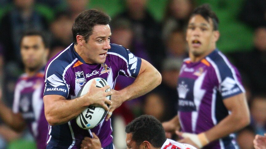 Early leader ... Cooper Cronk
