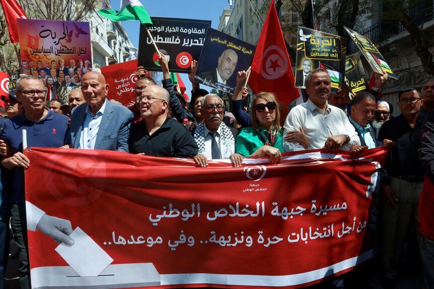 Unjuk rasa Tunisia