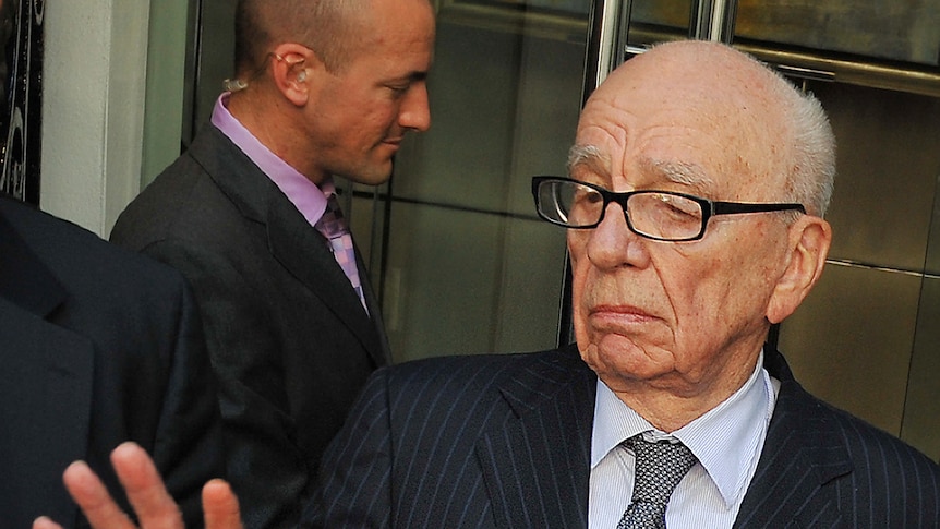 News Corporation chief Rupert Murdoch