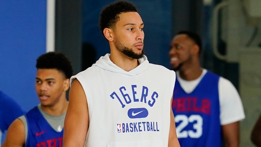 ‘Ben is our still our brother’: Calls for support from Simmons’s teammates before home opener