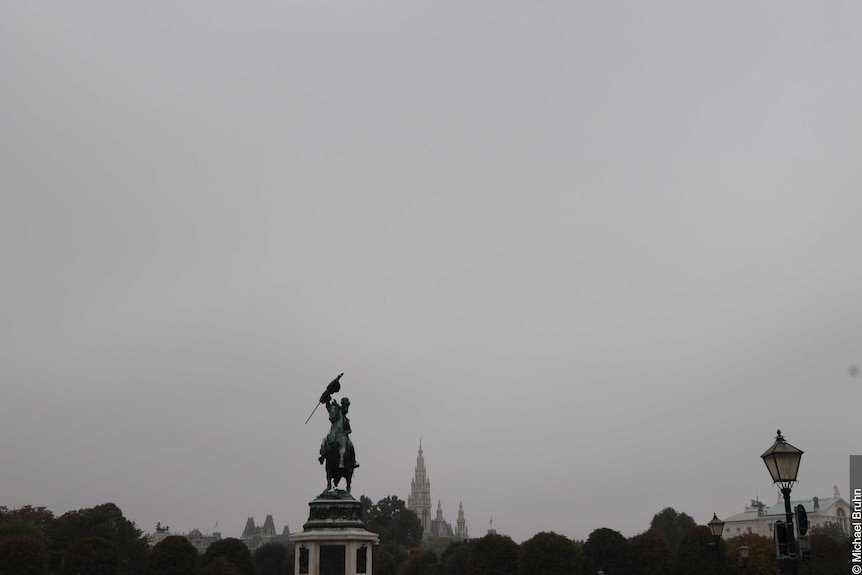 A stratus cloud formation