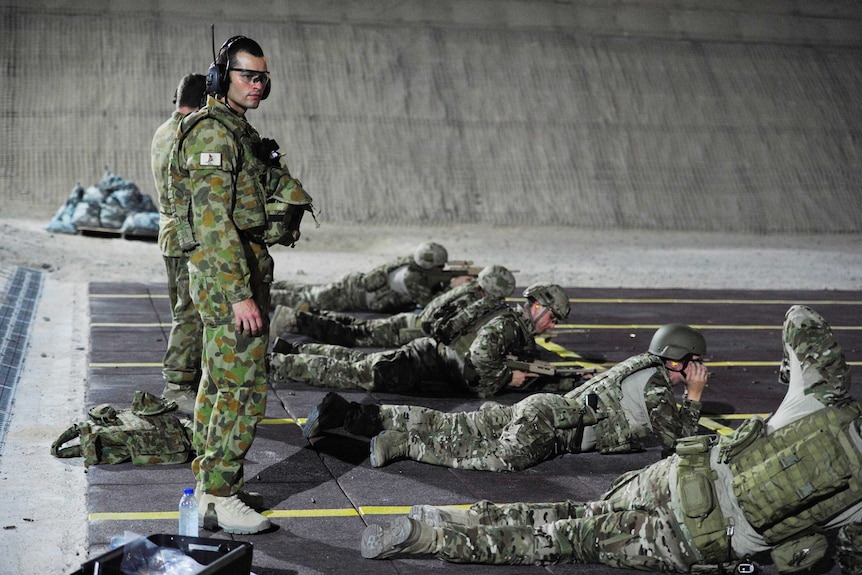 Shooting range at Al Minhad Air Base