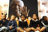 South African schoolchildren prepare to celebrate Nelson Mandela's birthday.
