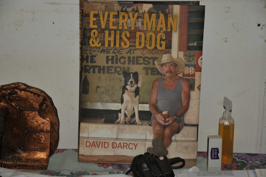 A copy of Every Man & His Dog on a shelf.