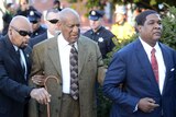 Bill Cosby arrives at court to fight sexual charges.
