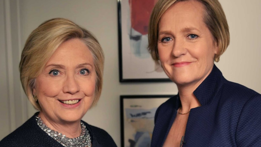 Hillary Clinton and Sarah Ferguson