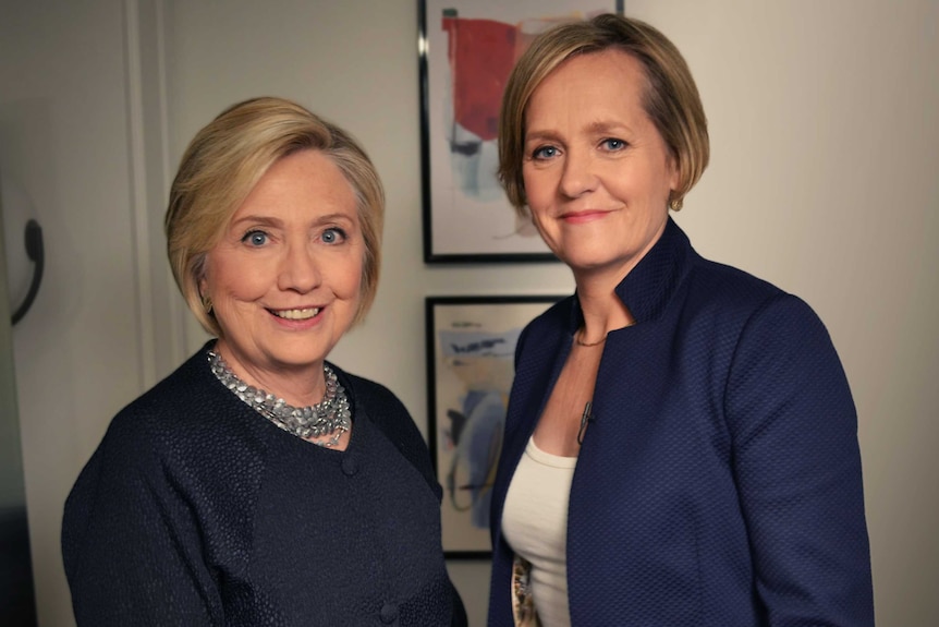 Hillary Clinton and Sarah Ferguson